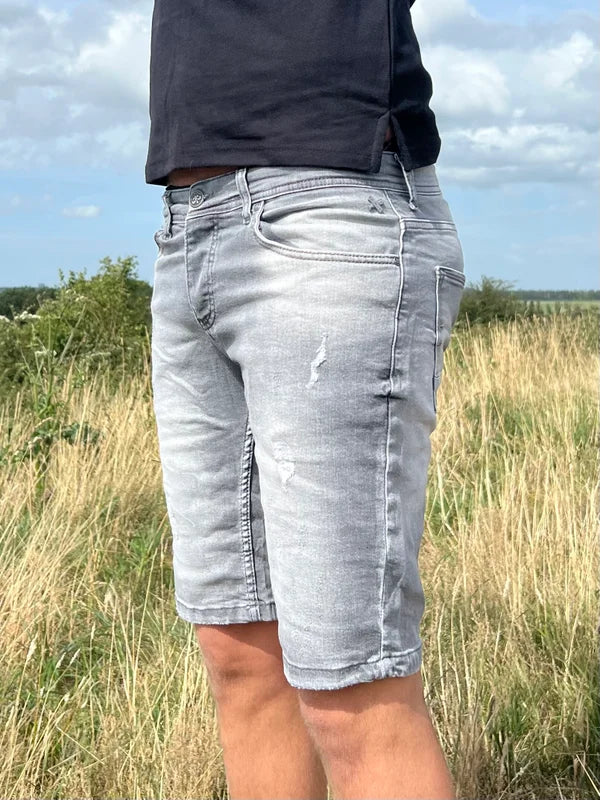 Greylo Short Jean - Grijs