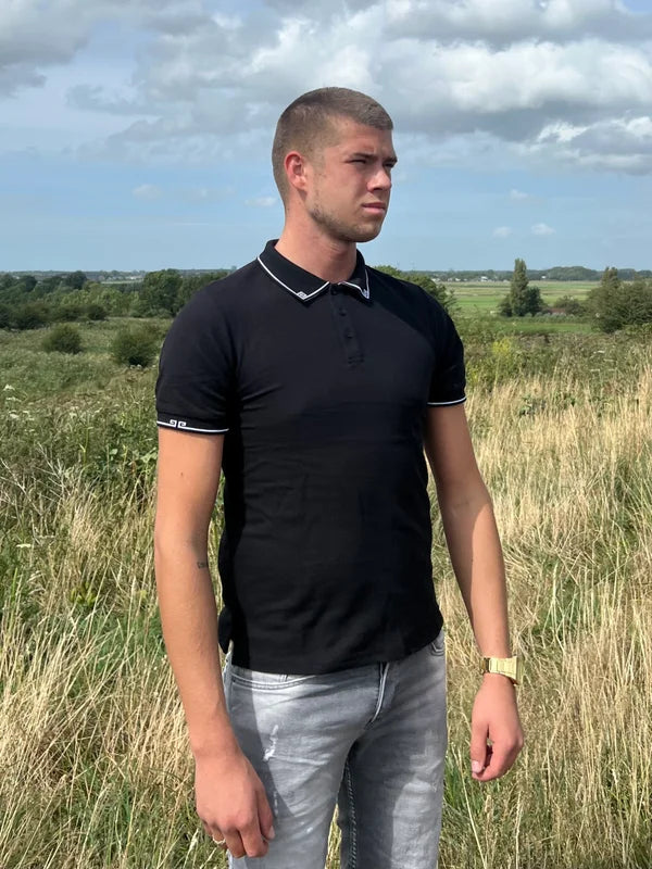 Greece Polo - Zwart