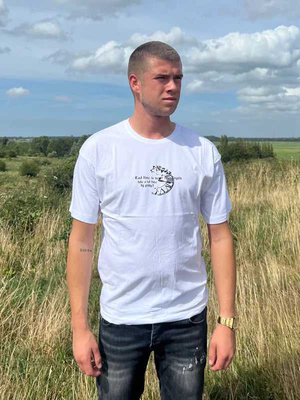 Clock T-Shirt - Wit