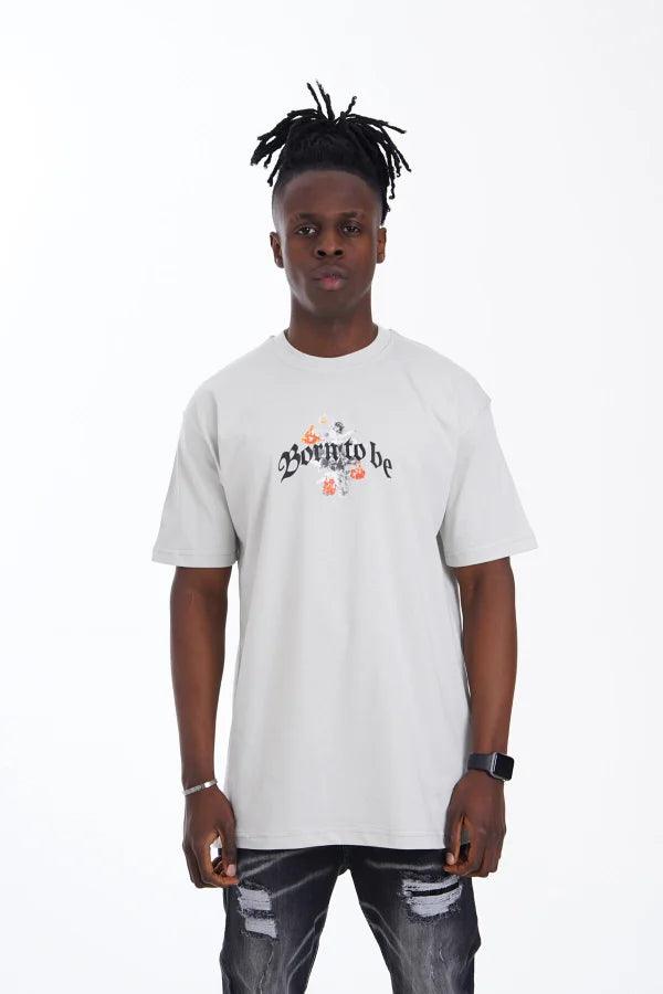 Sky Dive T-Shirt - Grijs