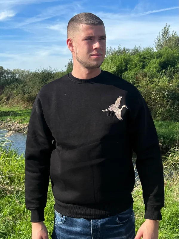 Swan Sweater - Zwart