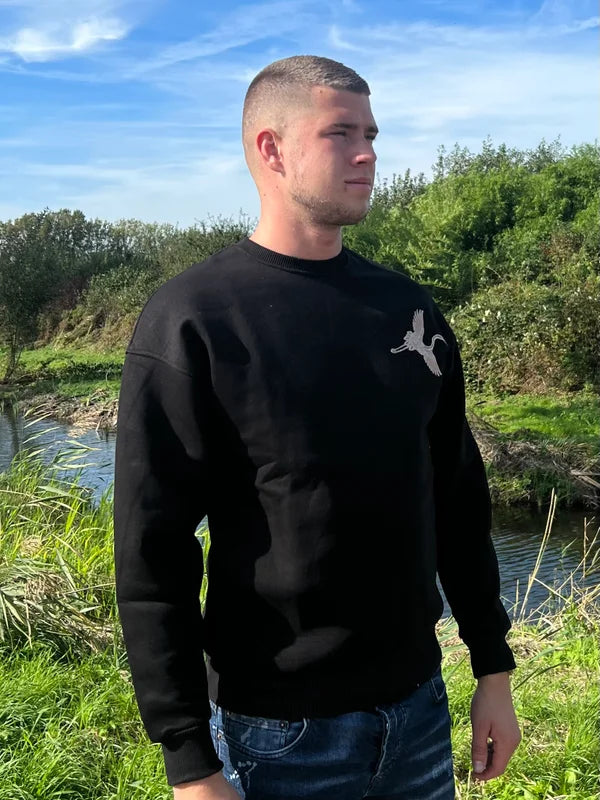 Swan Sweater - Zwart