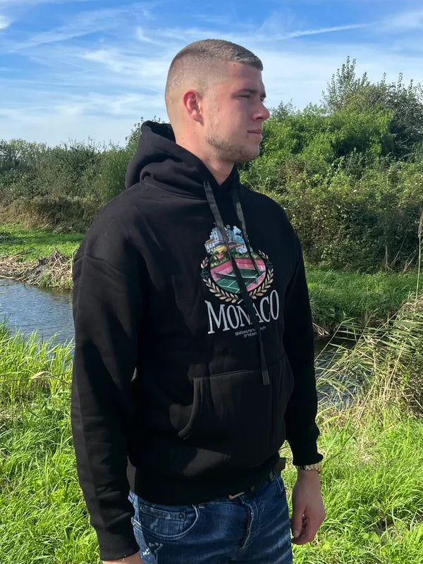 Monaco Hoodie - Zwart
