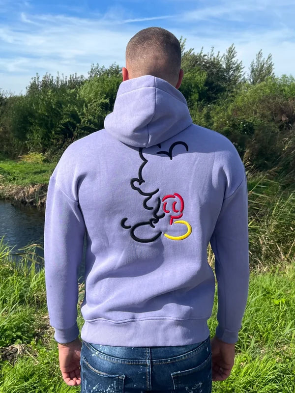 Mickey Hoodie - Lila