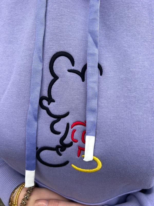 Mickey Hoodie - Lila