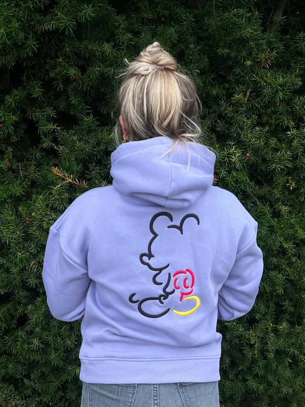 Mickey Hoodie - Lila