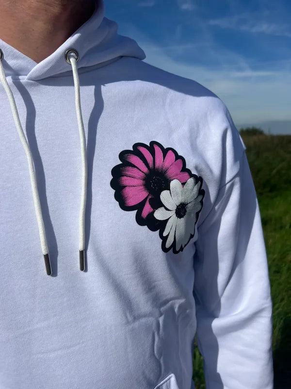 Salmon Hoodie - Wit