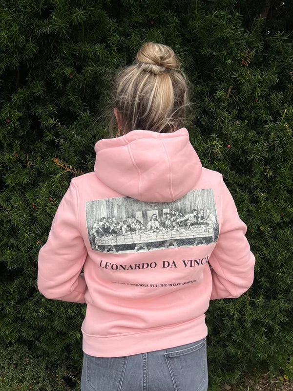 Da Vinci Hoodie - Roze