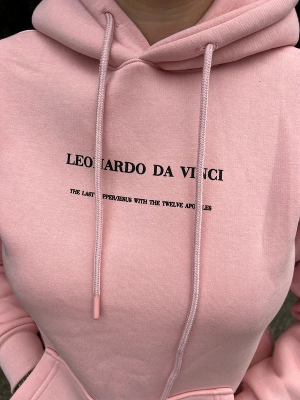 Da Vinci Hoodie - Roze