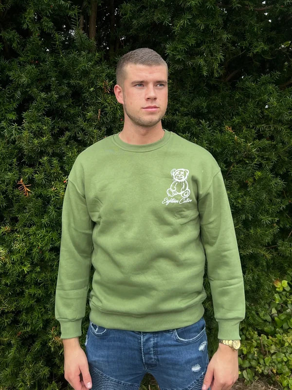 Teddy Smile Sweater - Groen