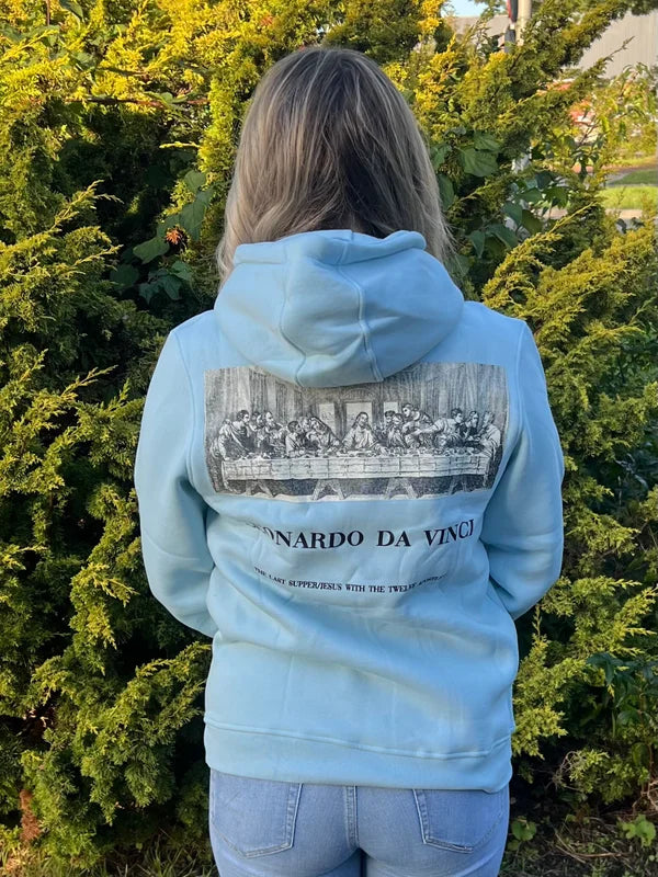 Da Vinci Hoodie - Blauw