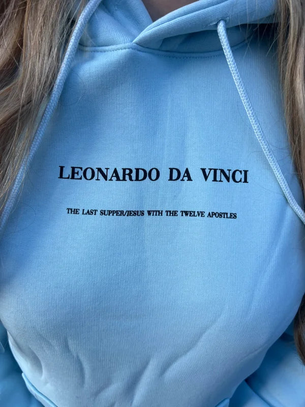 Da Vinci Hoodie - Blauw