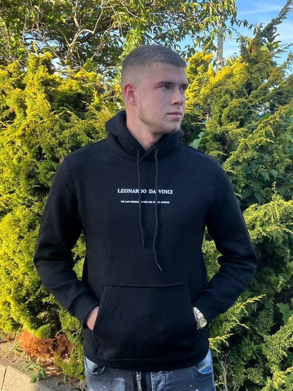 Da Vinci Hoodie - Zwart