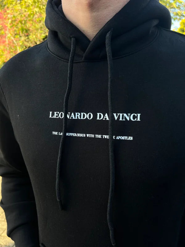 Da Vinci Hoodie - Zwart