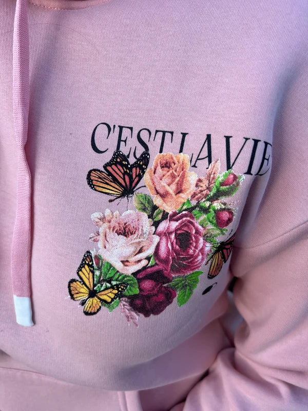 C’estlavie Hoodie - Roze
