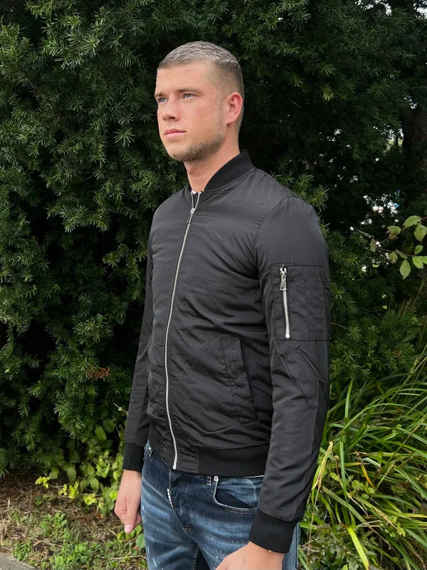 Bomber Jacket - Zwart
