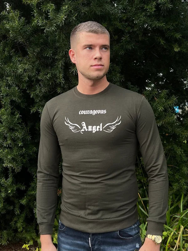 Angel Sweater - Army Groen