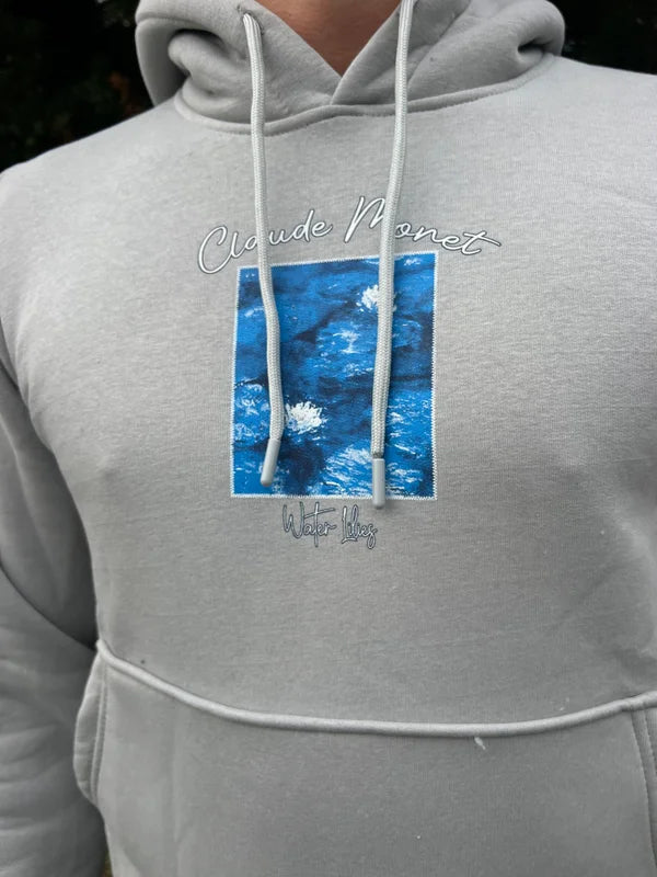 Waterlelies Hoodie - Grijs