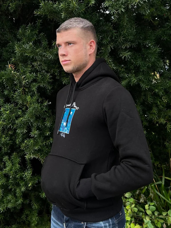 Waterlelies Hoodie - Zwart