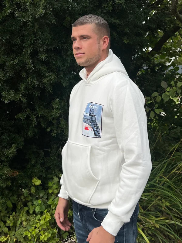 Paris Hoodie - Wit