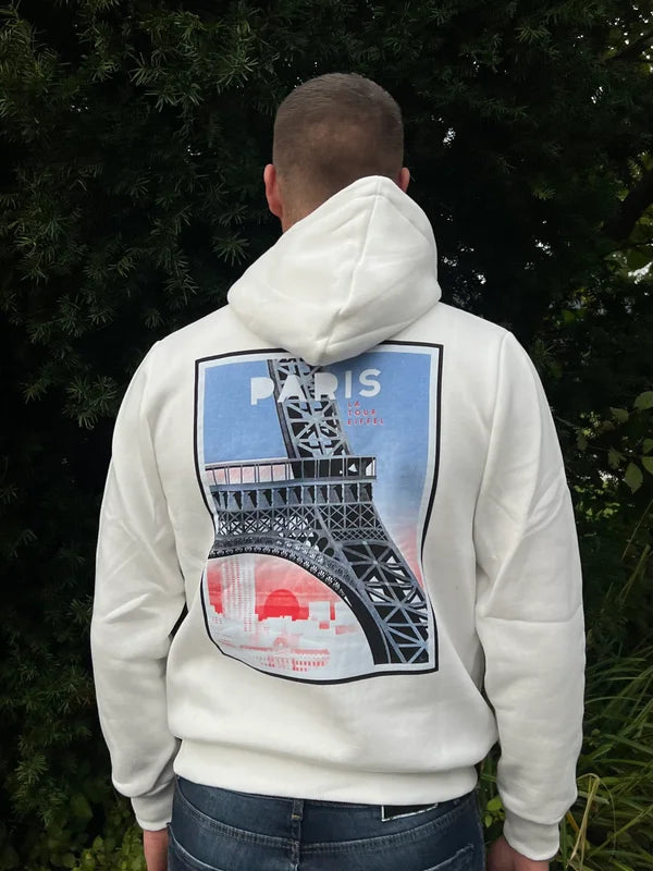 Paris Hoodie - Wit