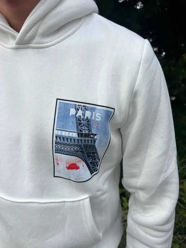 Paris Hoodie - Wit