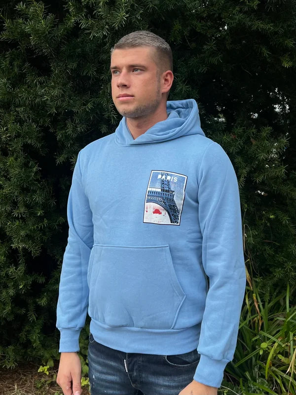 Paris Hoodie - Blauw