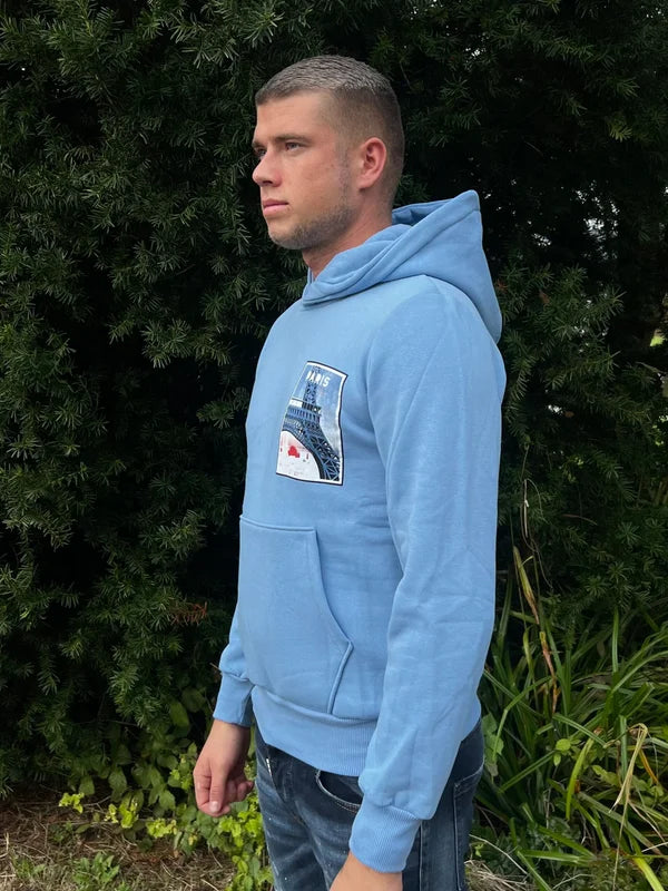 Paris Hoodie - Blauw