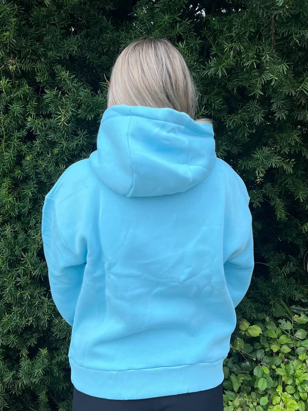 Soft Heart Hoodie - Blauw