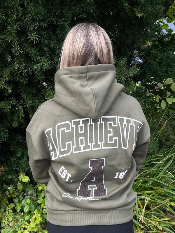 Achieve Hoodie - Army Groen