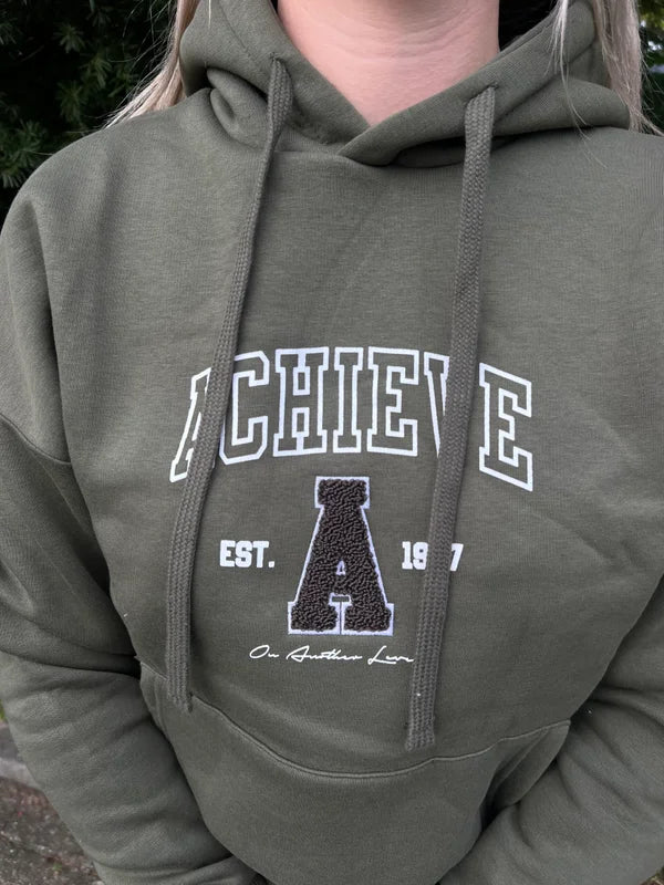 Achieve Hoodie - Army Groen