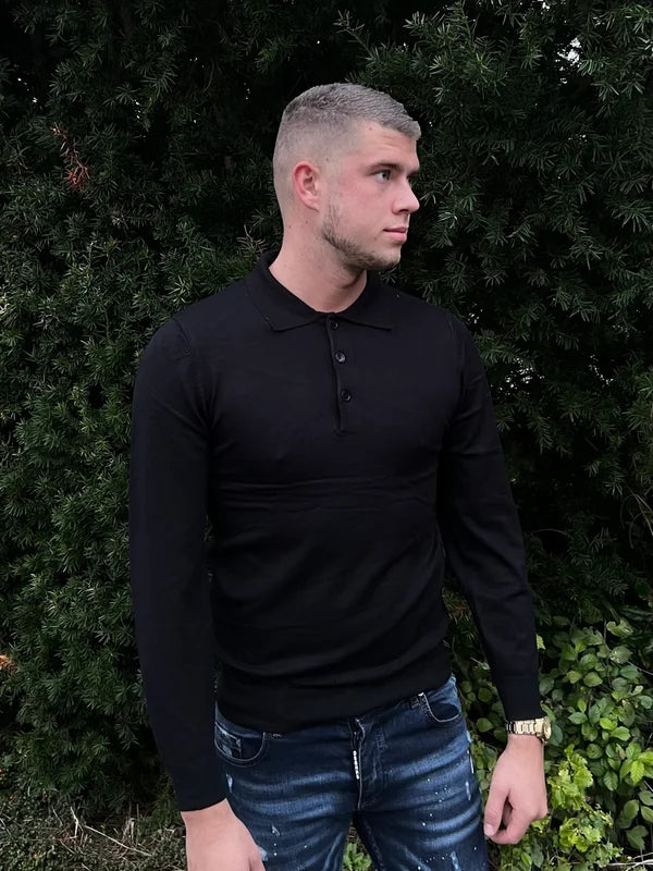 Longsleeve Shirt - Zwart