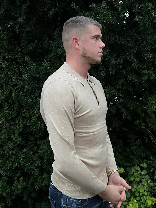 Longsleeve Shirt - Beige