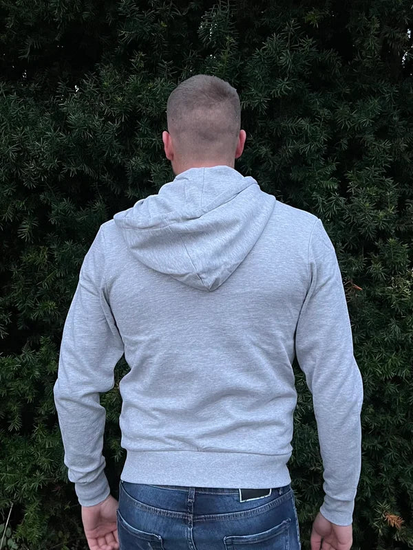 Basic Zipper - Grijs