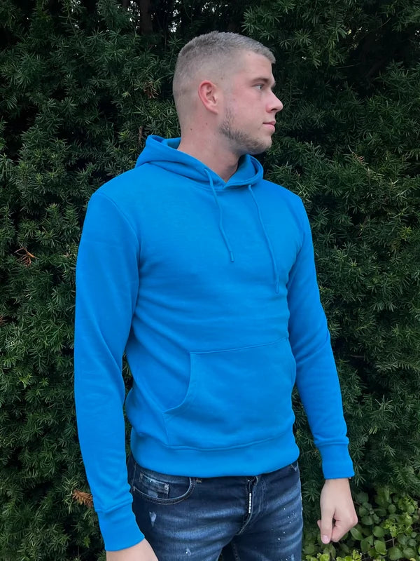 Basic Hoodie - Kobalt Blauw