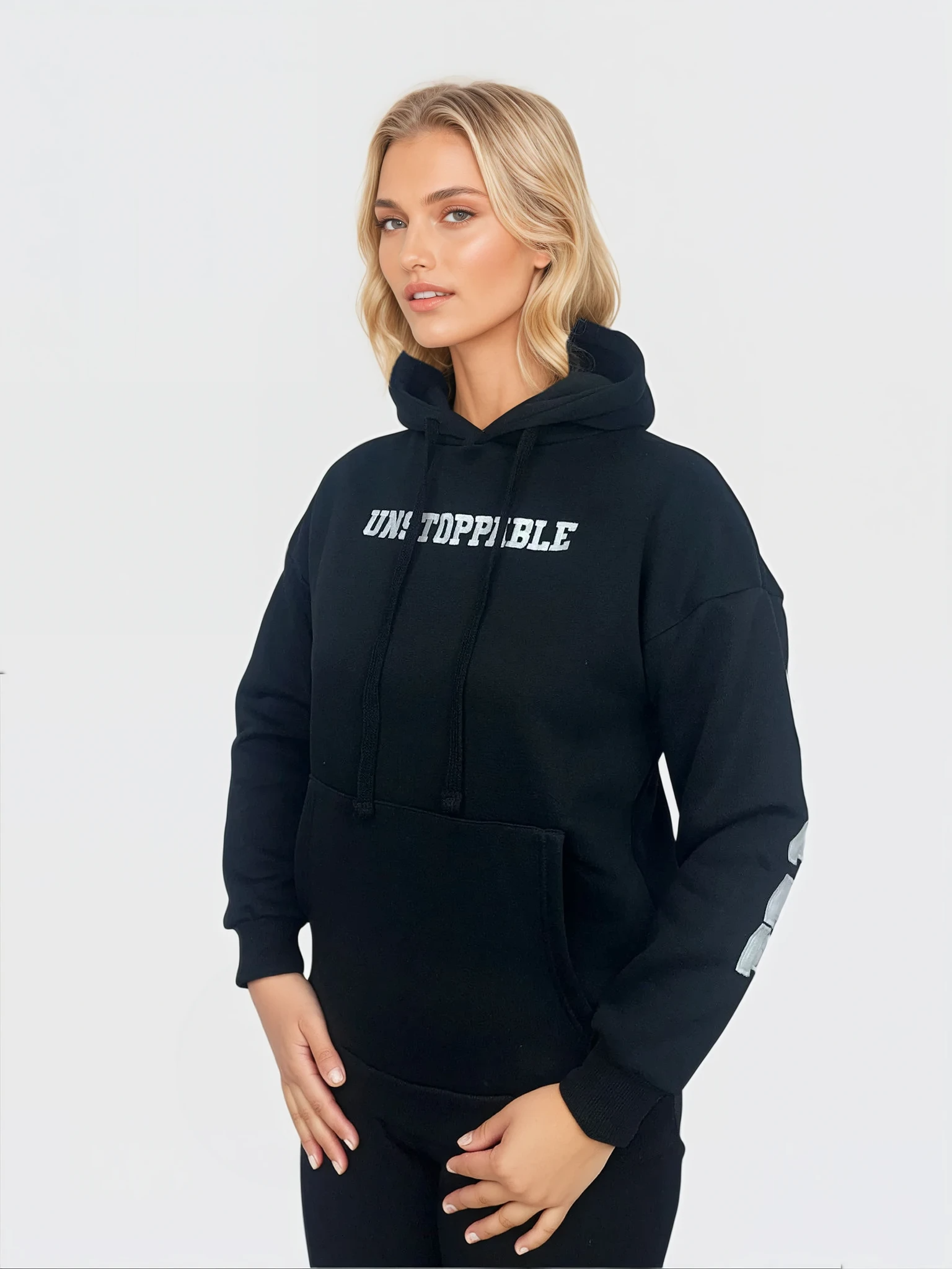 Unstoppable Hoodie - Zwart