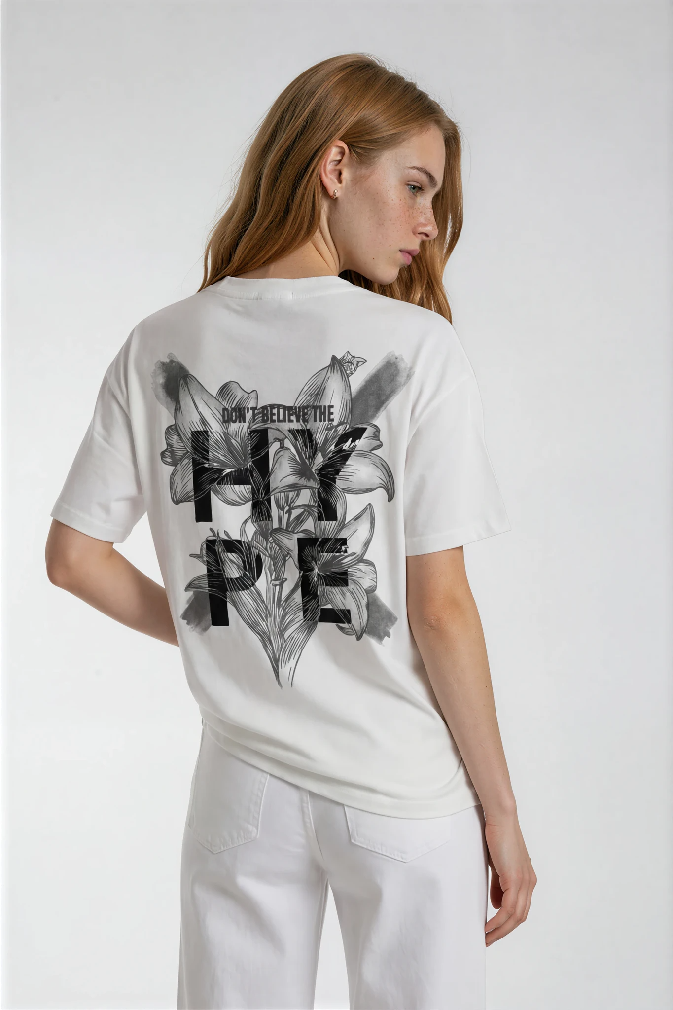 Hype T-Shirt - Wit