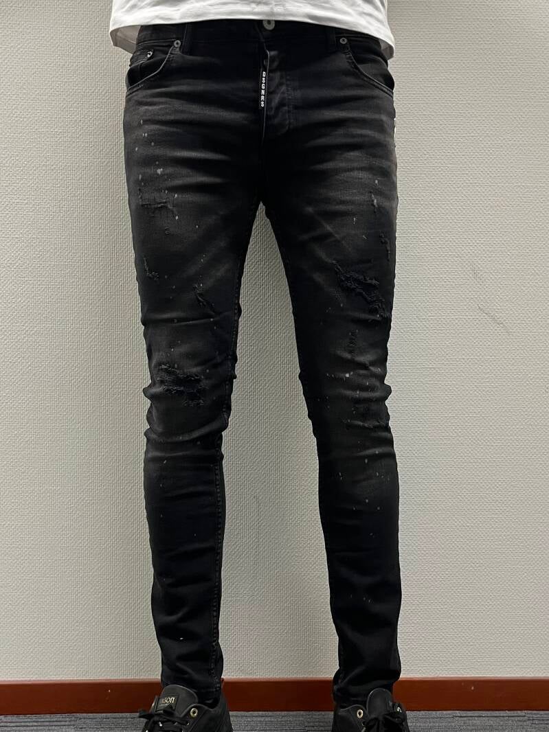 Les Dark Slim Fit Jean - Zwart