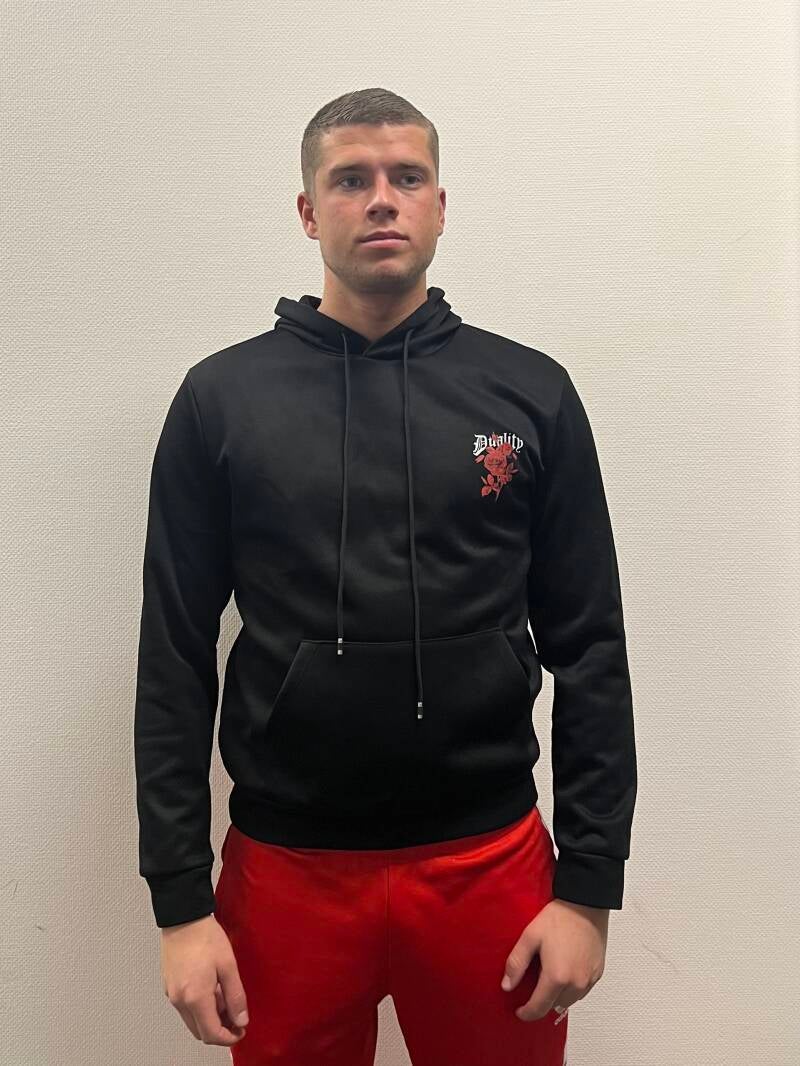 Red One Hoodie - Zwart
