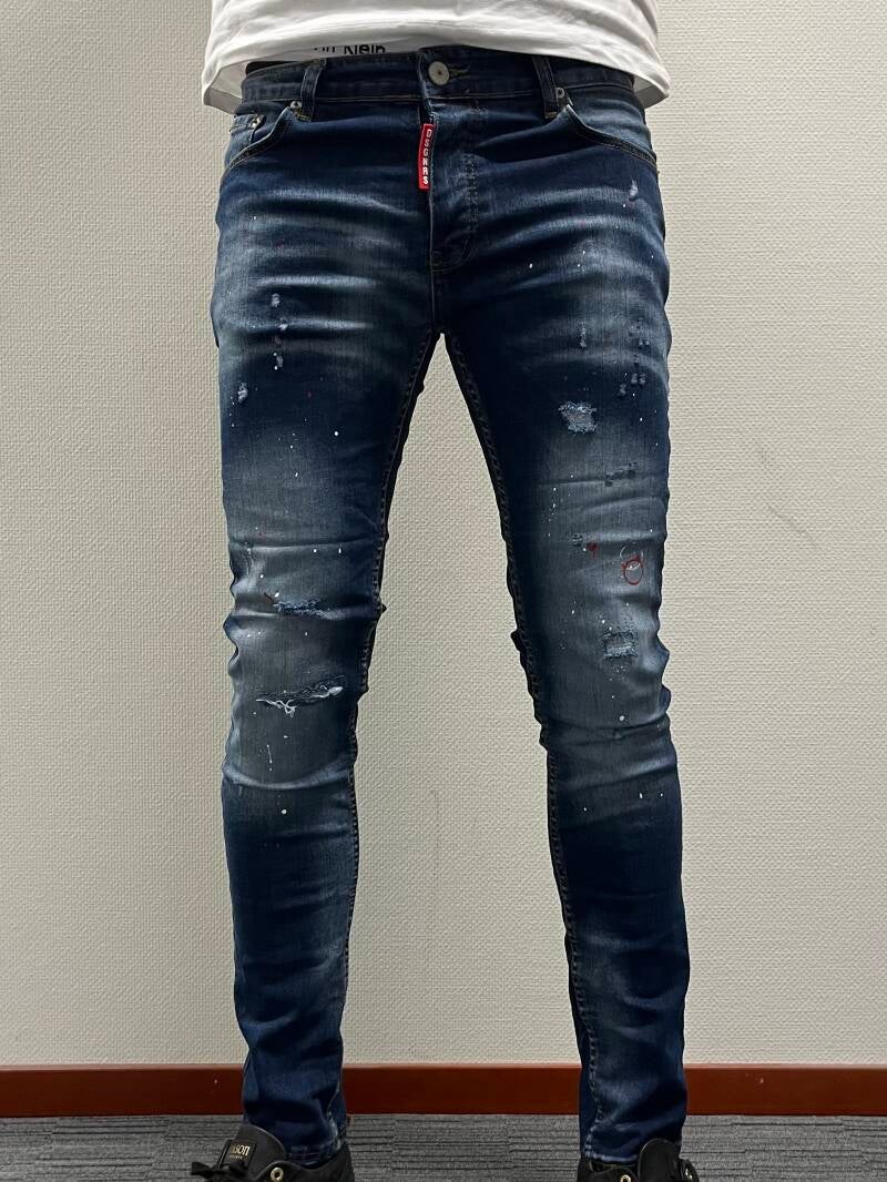 Les Blue Slim Fit Jean - Blauw