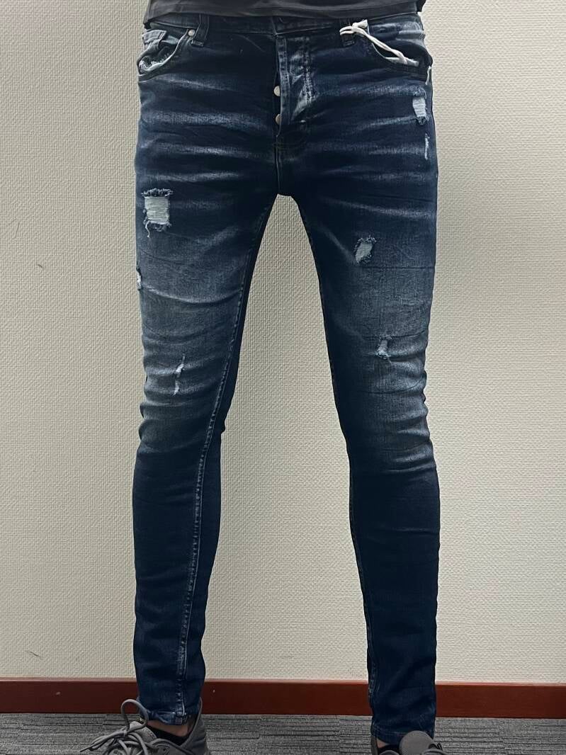 Light Slim Fit Jean - Blauw