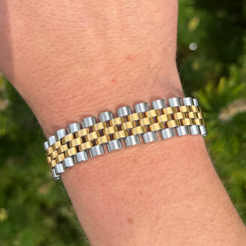 Super Connection Bracelet - Goud En Zilver