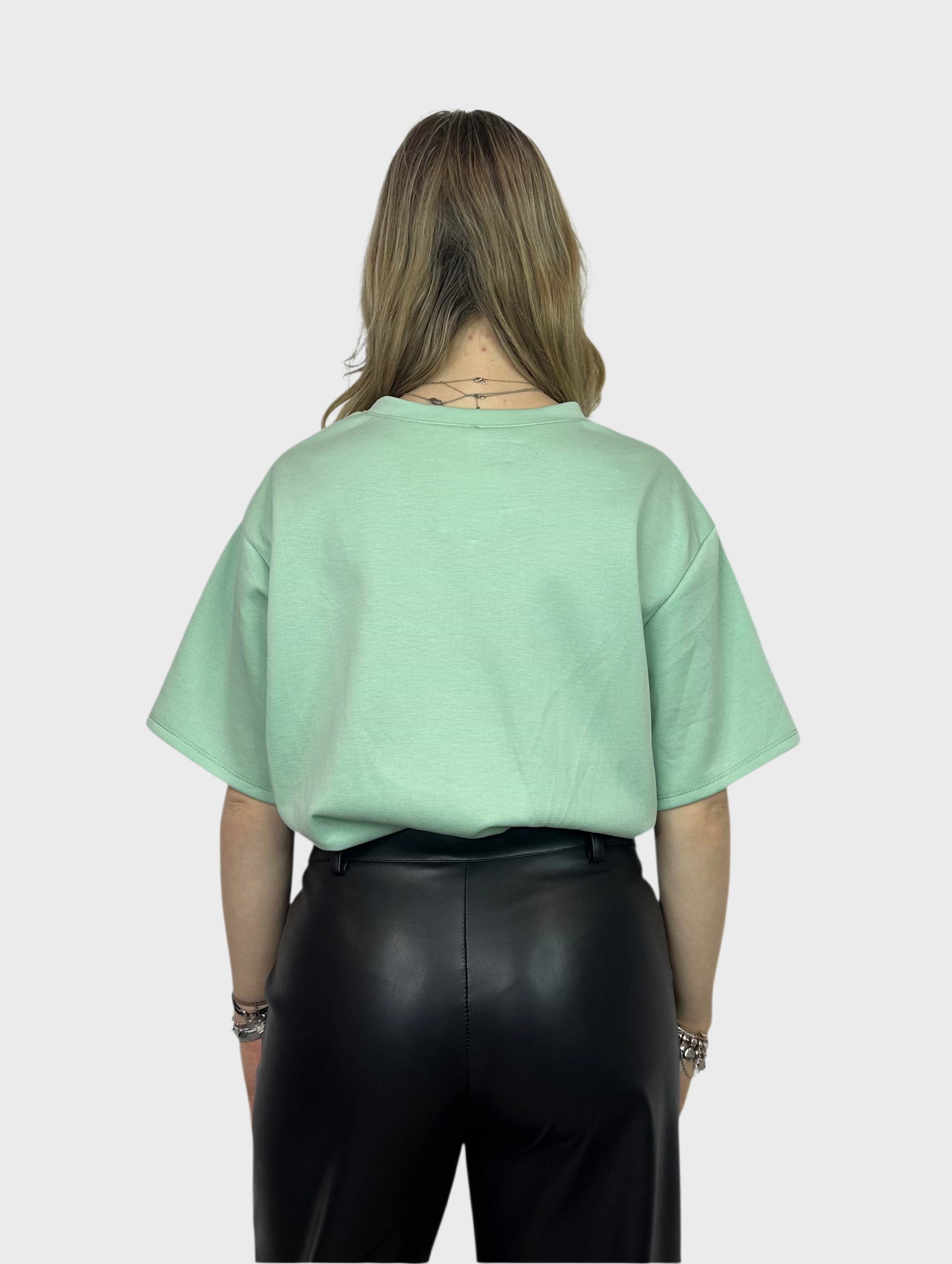 LA Leopard Top - Mint