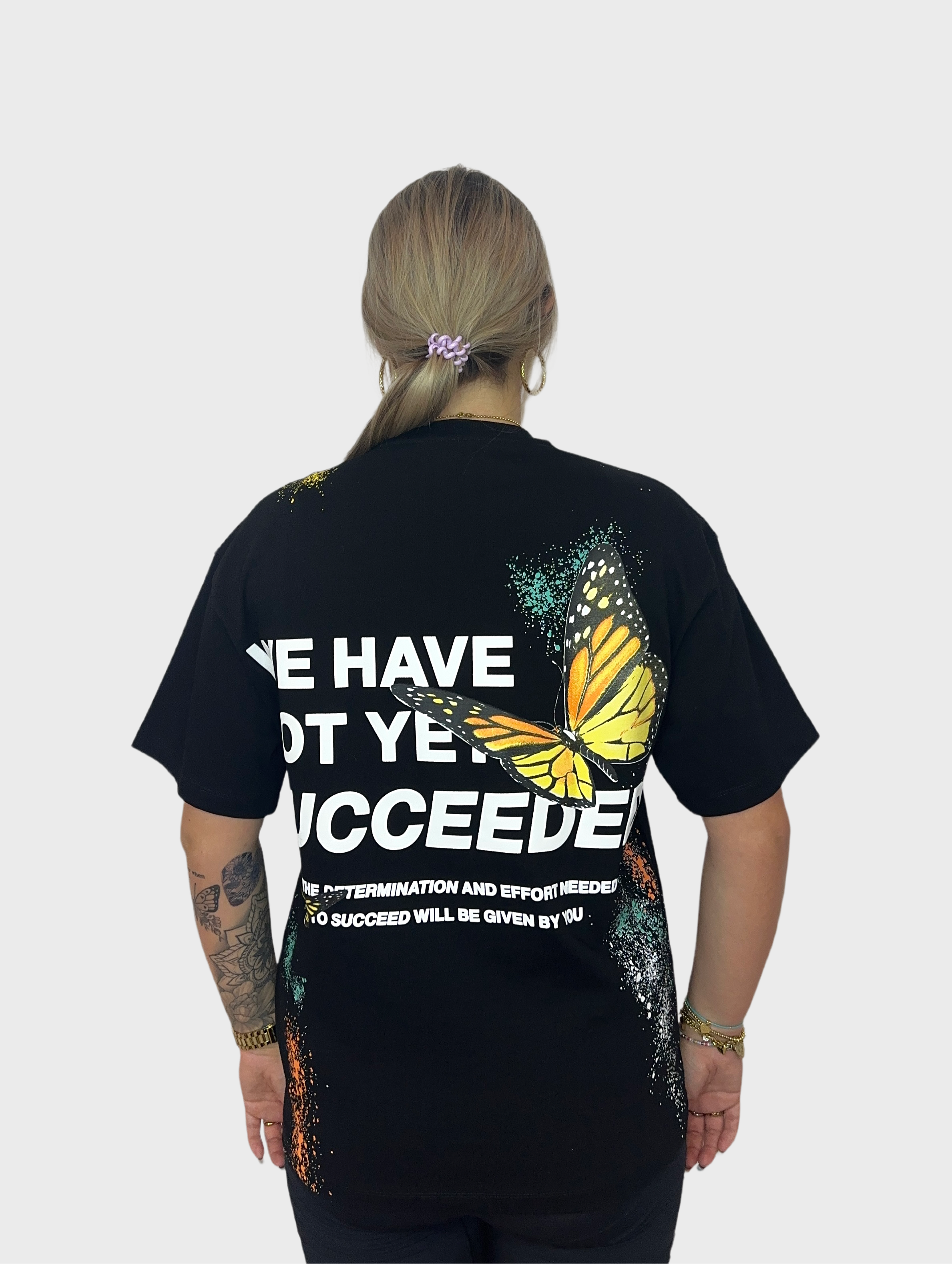 Succeeded T-Shirt - Zwart