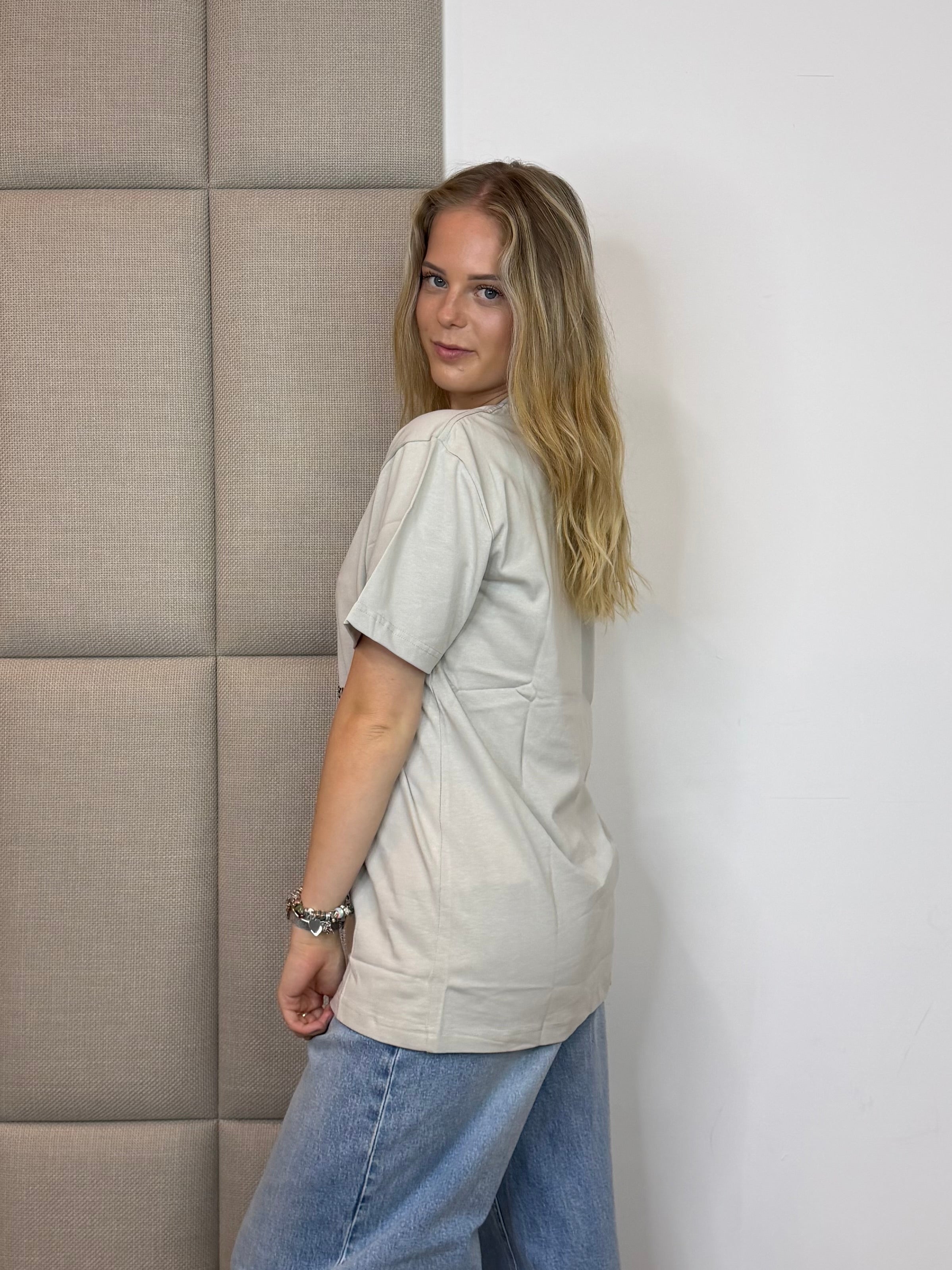 Teddy Bear T-Shirt - Licht Grijs