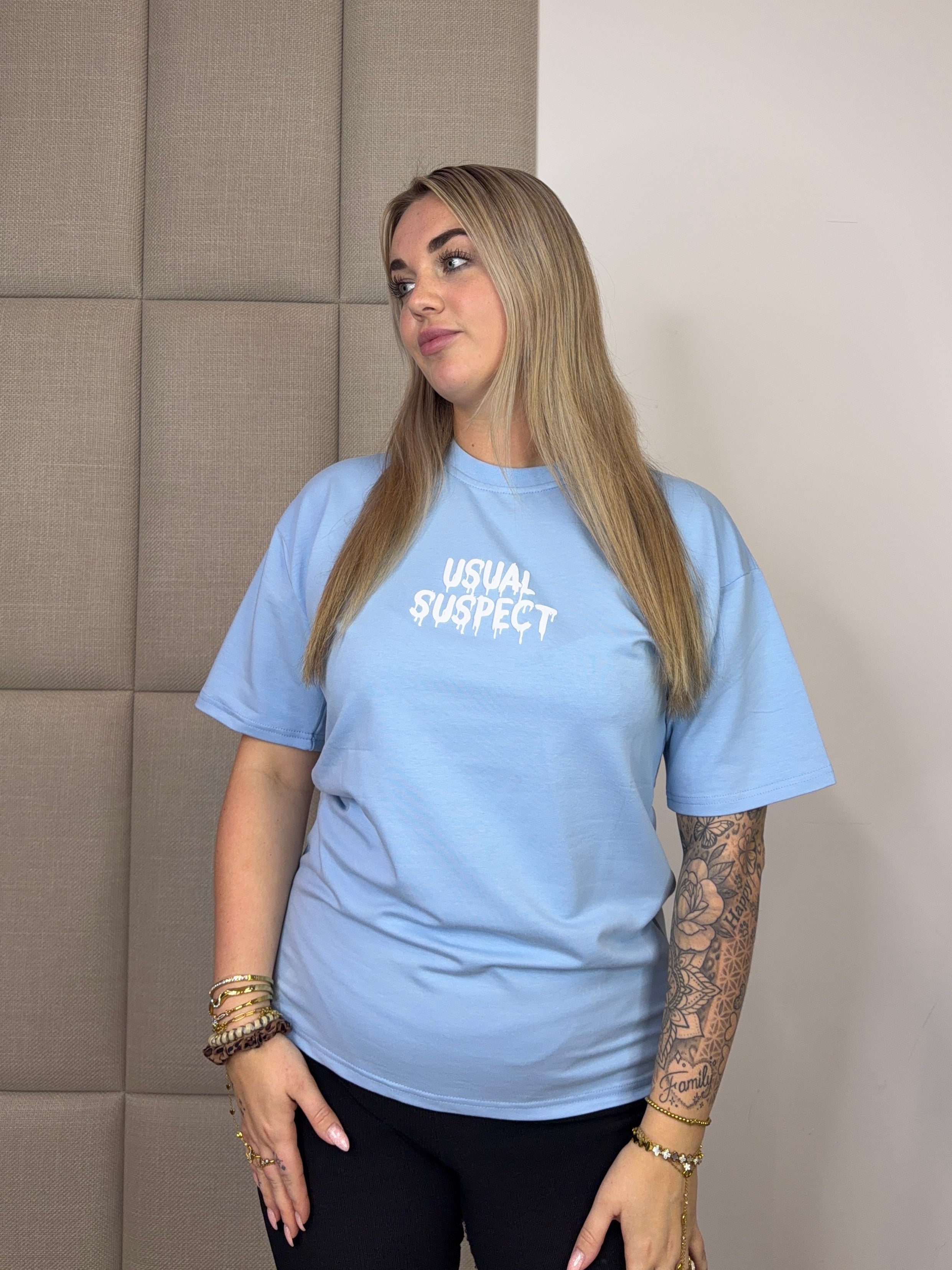 Usual Suspect T-Shirt - Blauw
