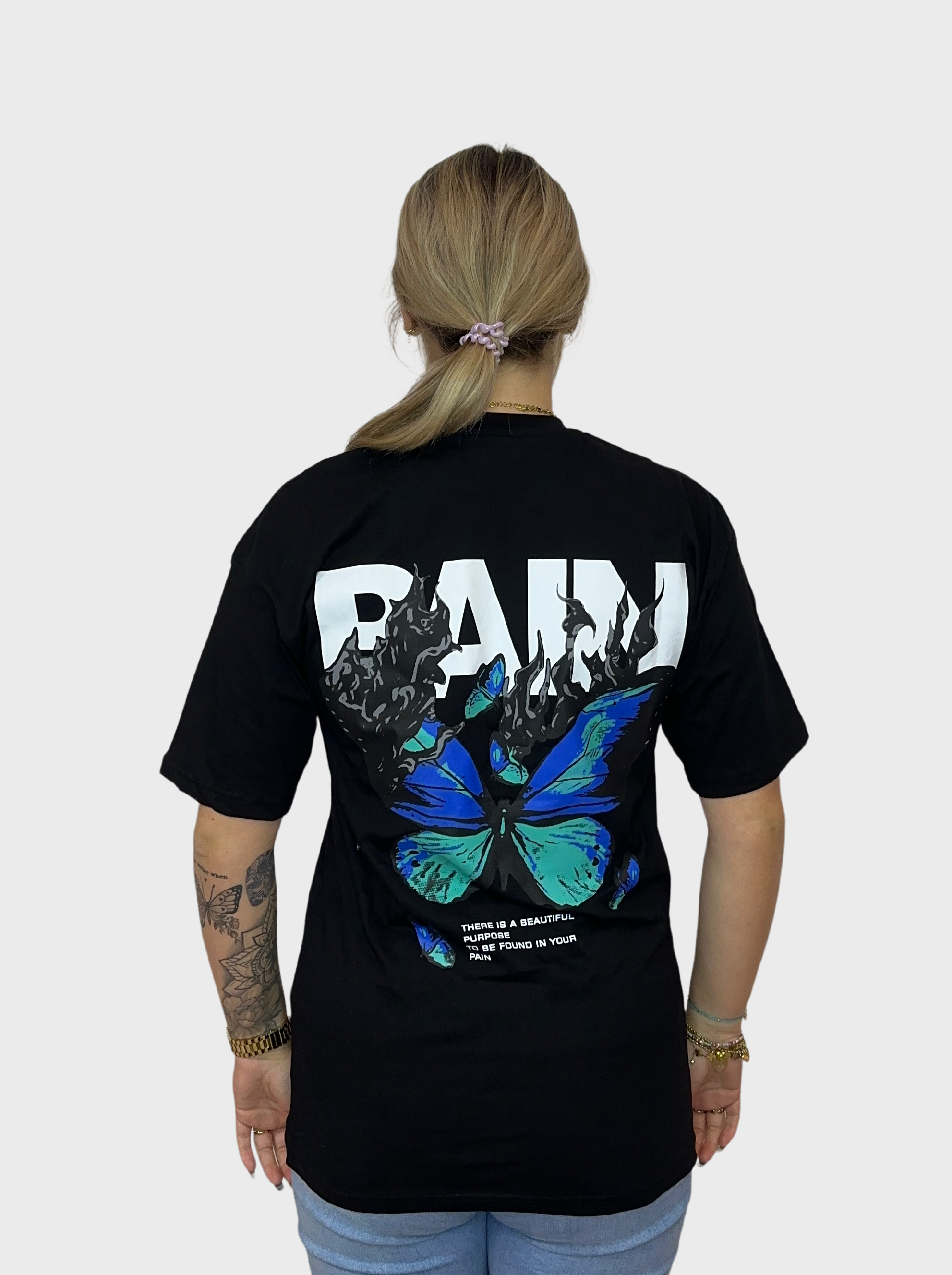 Pain T-Shirt - Zwart