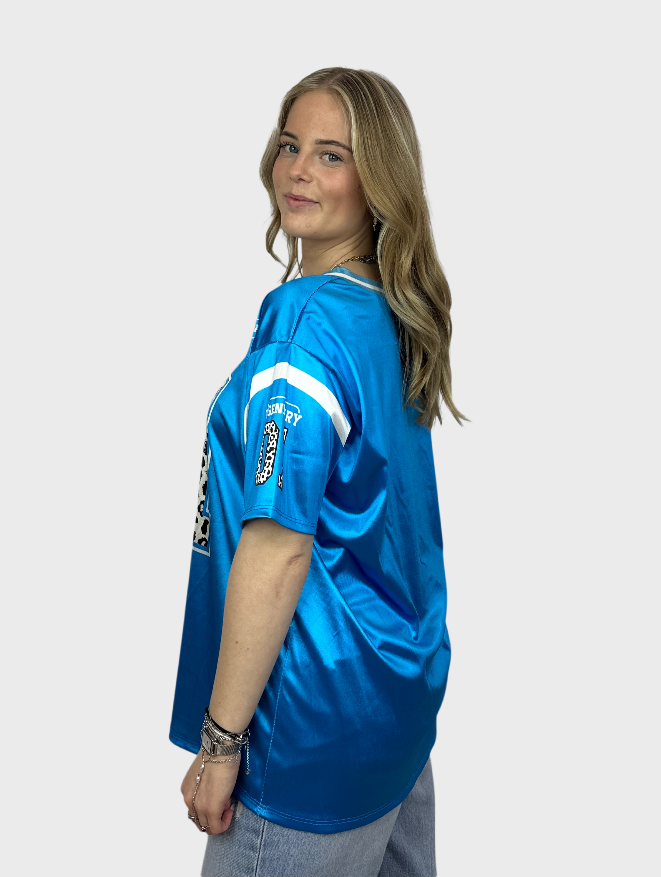 Legendary Jersey T-Shirt - Ocean Blauw