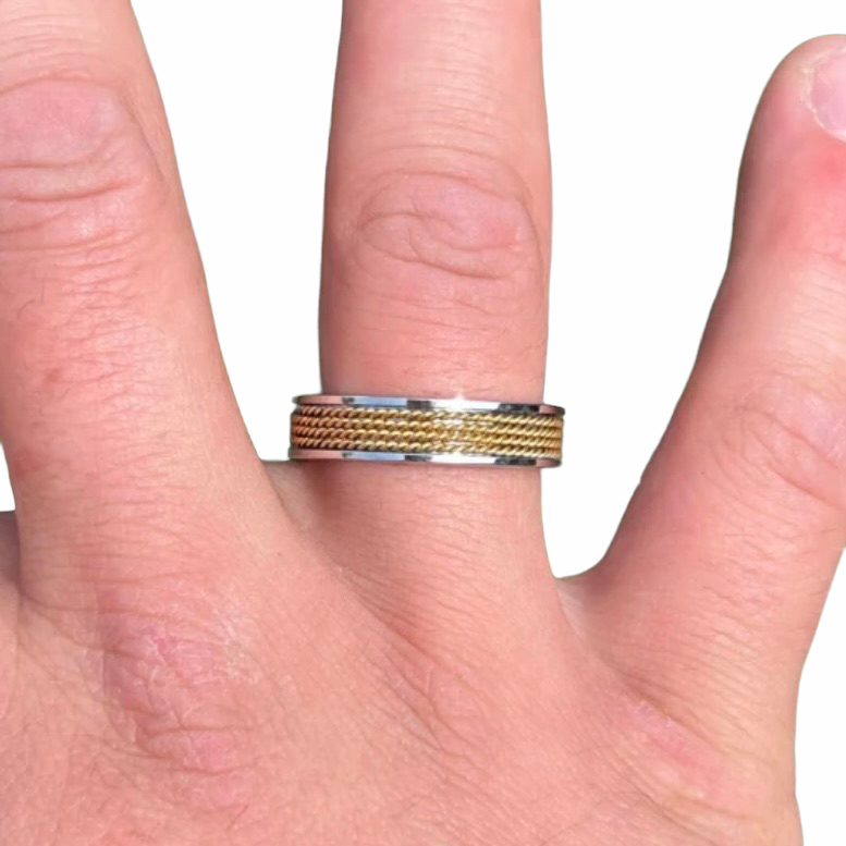 Greeyn Ring - Goud En Zilver - Flexxfashion Flexxfashion Greeyn Ring - Goud En Zilver