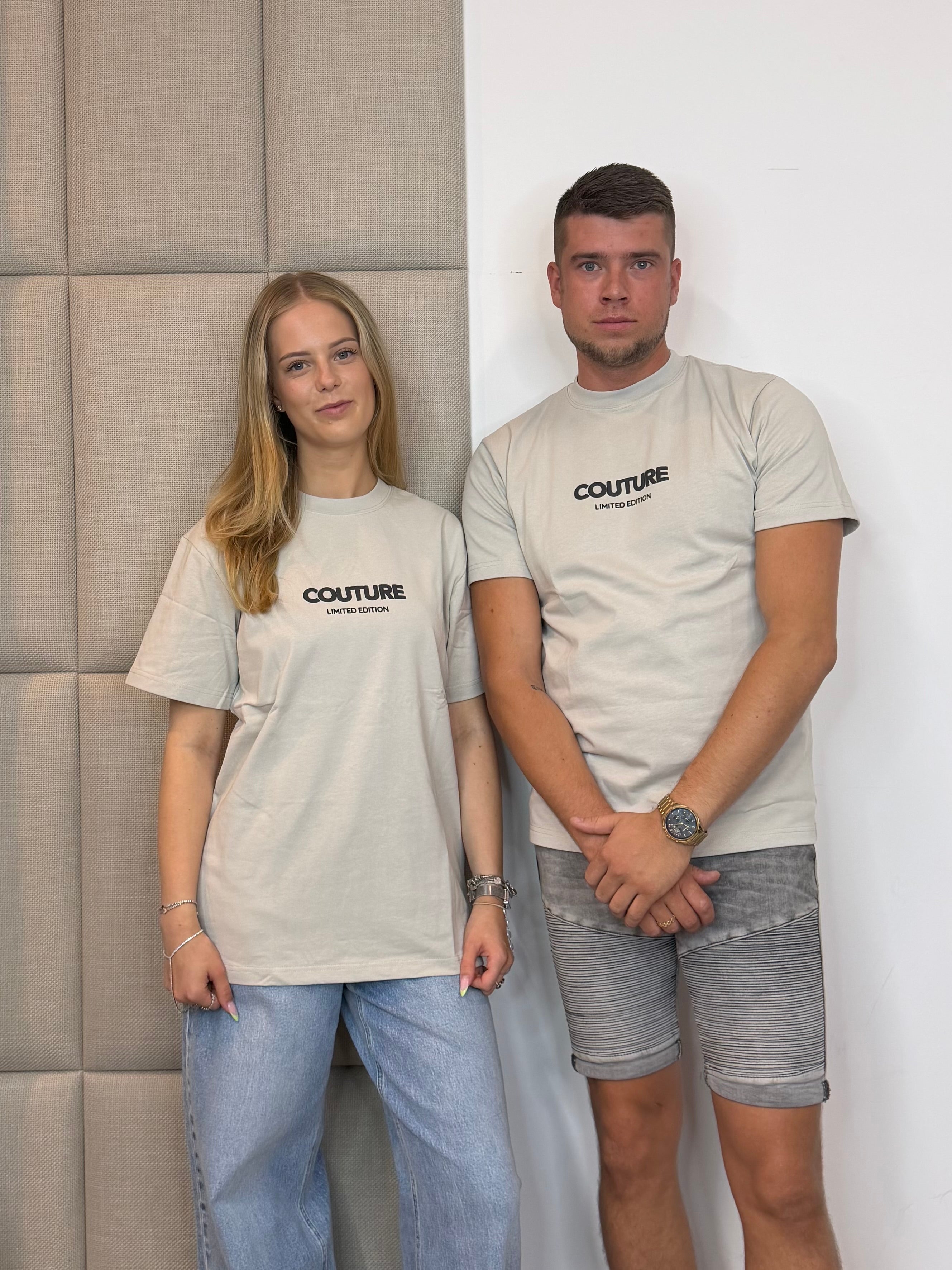 Couture T-Shirt - Grijs